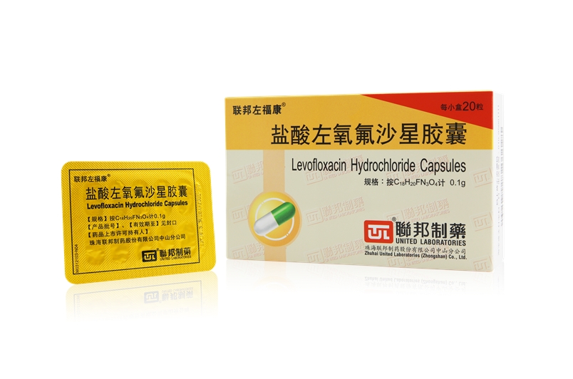  Levofloxacin Hydrochloride Capsules